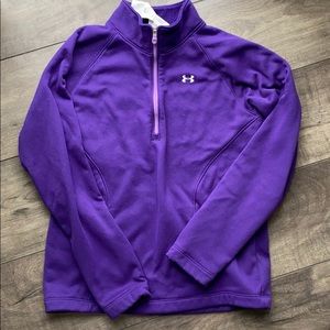 Girls Under Armor Purple Fleece